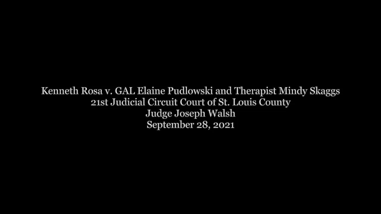 21st Circus Court of STL County Dismisses Second Lawsuit Against GAL Elaine Pudlowski