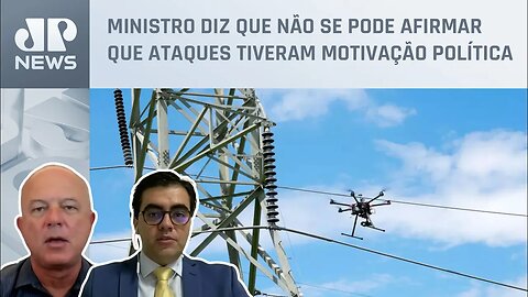 Motta e Vilela analisam sobre drones serem usados para vigiar torres de energia