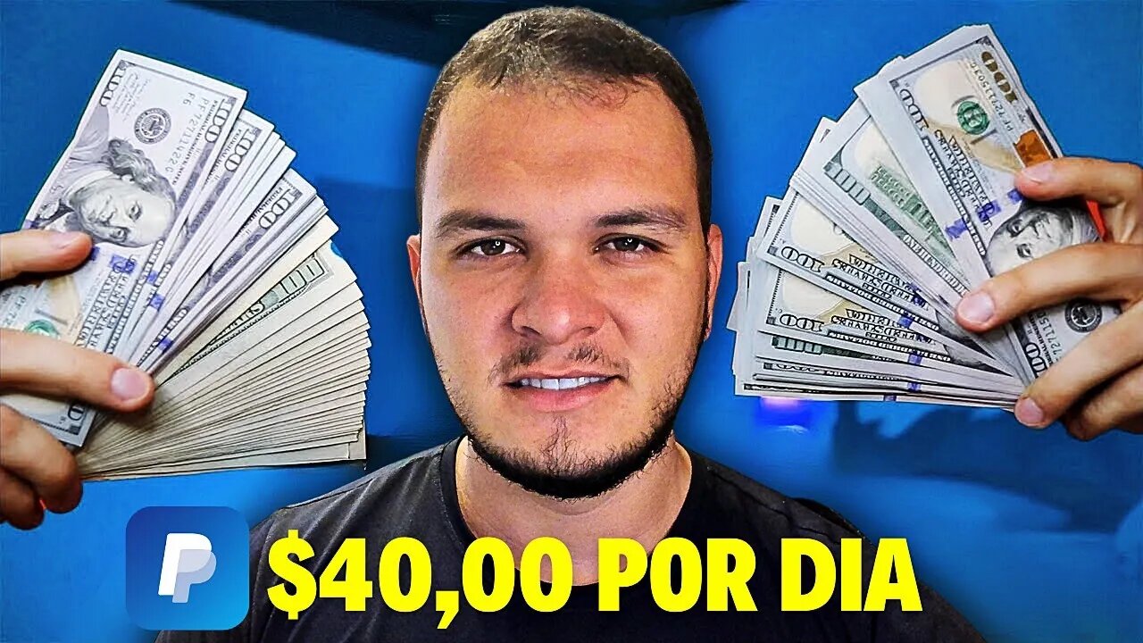 MELHOR APLICATIVO Para Ganhar $40,00 Por Dia! (PayPal) Ganhar Dinheiro Online