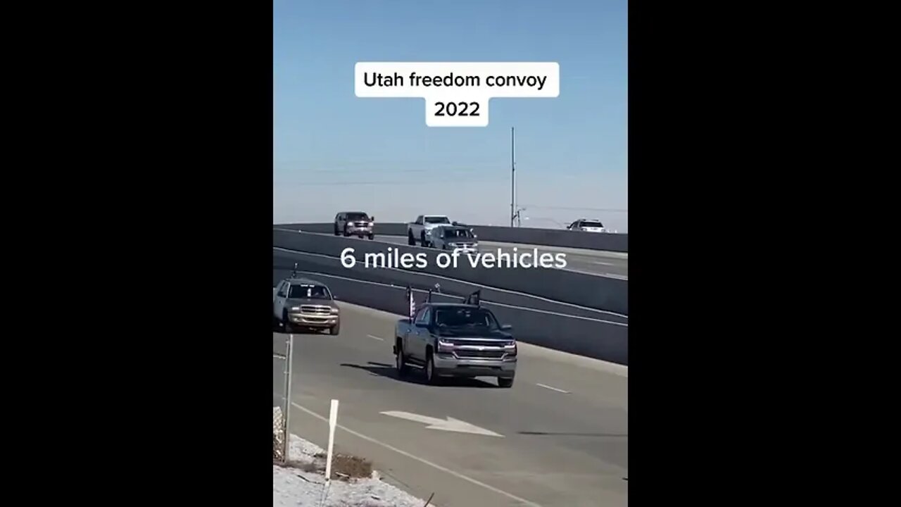 🇺🇸 PEOPLE’S CONVOY - UTAH - NOW 10 miles long.