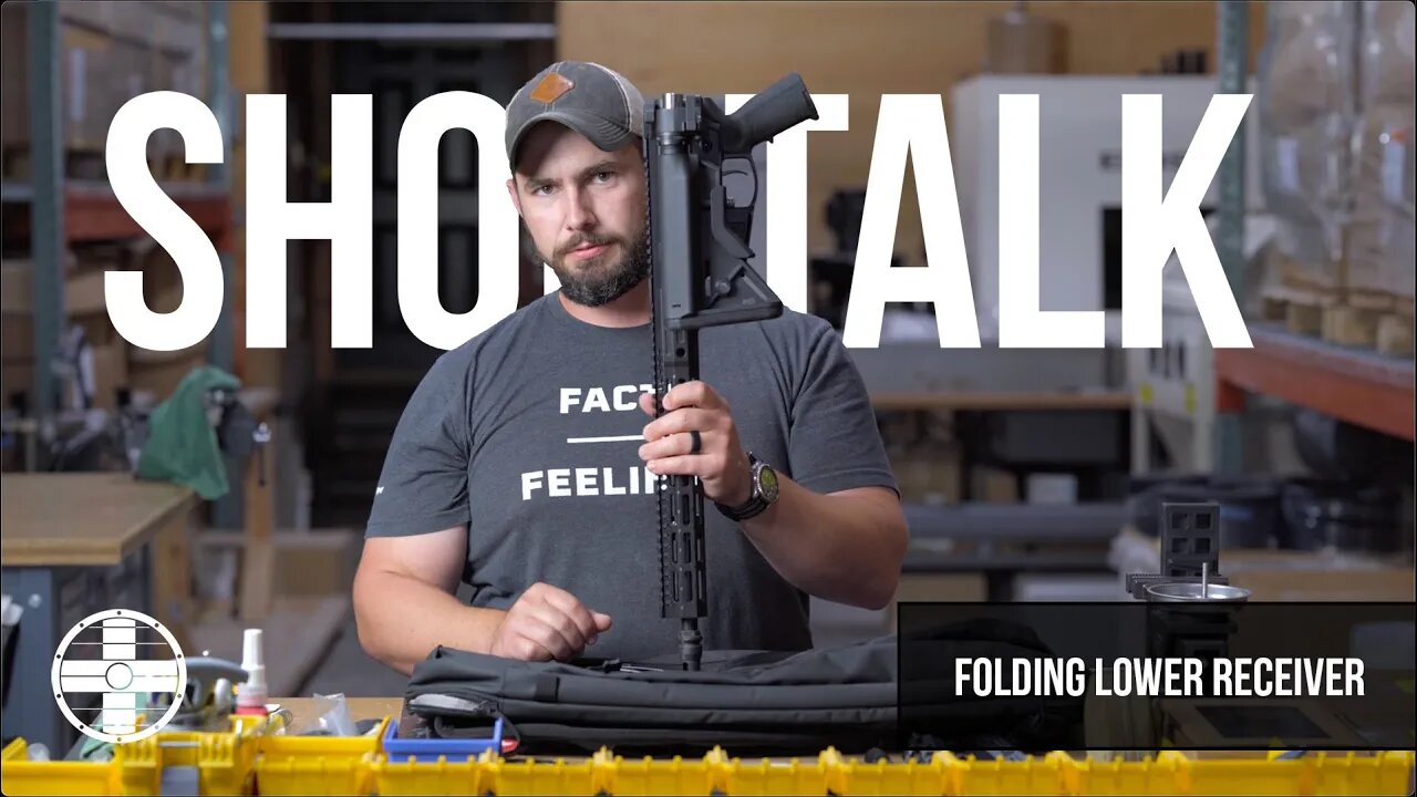 Shield Arms Shop Talk - Folding Lower Receiver