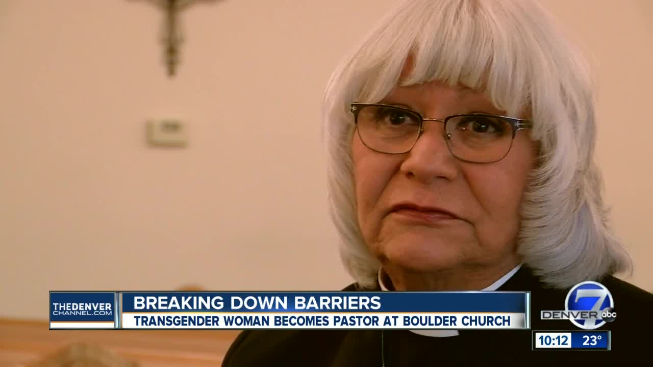 A pastor at a Boulder church is preaching from a pulpit she once would have been banned from