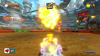 Crash Team Racing Nitro-Fueled - Parking Lot Arena x Last Kart Driving Gameplay