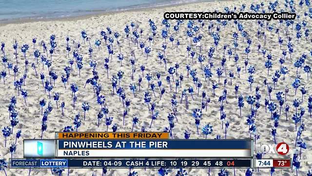 Pinwheels at the pier