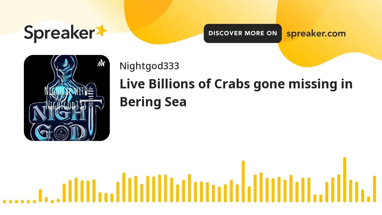 Live Billions of Crabs gone missing in Bering Sea