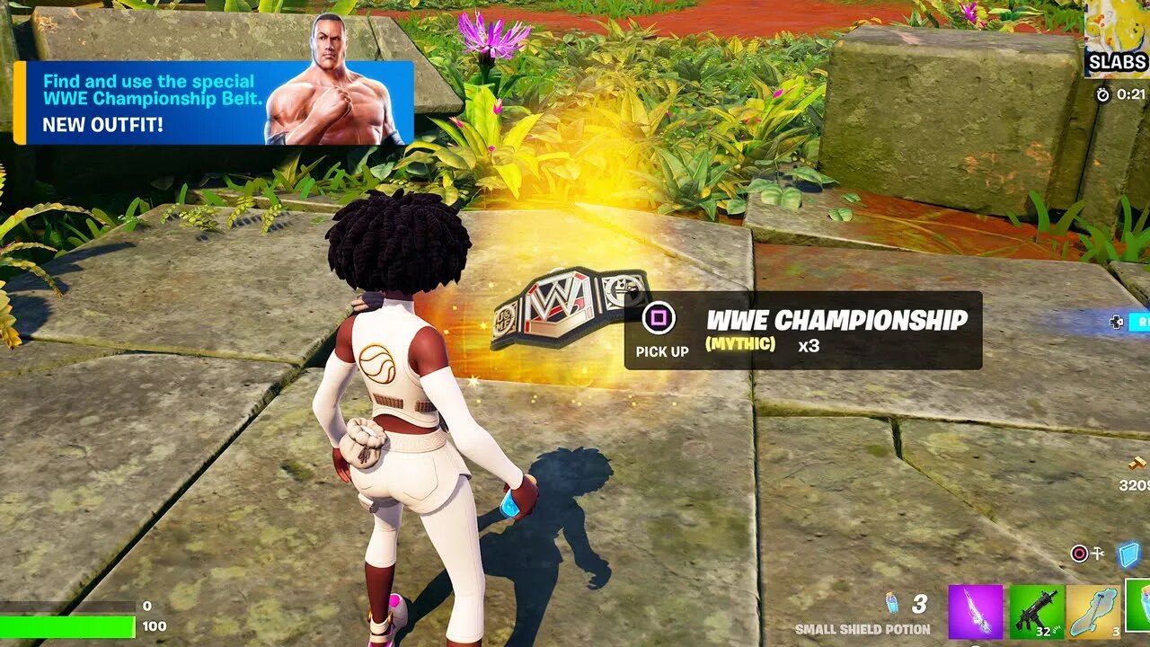 Secrets YOU MISSED in WWE Update! (Fortnite x WWE)