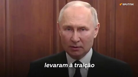 Putin dirige mensagem à nação sobre rebelião armada do Grupo Wagner