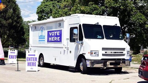 Wisconsin "Mobile Voting Van" || In Action !!