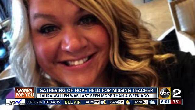 Community comes together for missing pregnant teacher