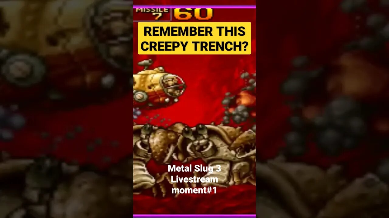 Metal Slug 3 Livestream moments#1 Creepy Abyss #shorts #letsplay #gaming