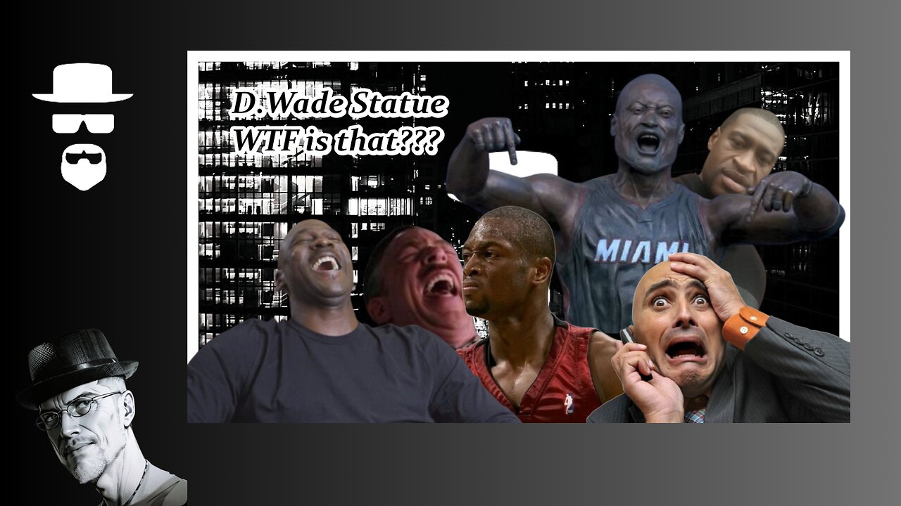 THE D. WADE STATUE THAT'S NOT D. WADE...LOL