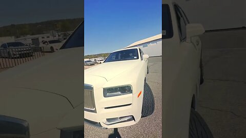 Both white with red interior 😮 #cullinan and #slrmclaren