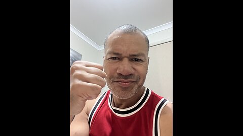 BoxingGrandpa training in the Rain