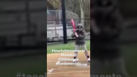 Basics swing technique #baseball #fundamentals #coachlife #littleleague #start #basics