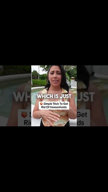 🍑 Simple Trick To Get Rid Of Hemorrhoids