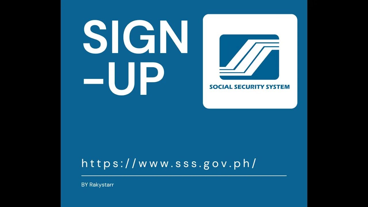 How To Create An SSS Online Account? Paano Mag-Register Sa SSS Online?Tutorial 2022