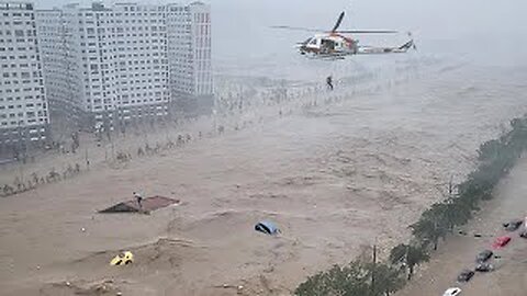 Baja California is destroyed! Flash flooding damage cities, Hurricane Norma in Mexico