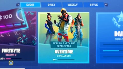 HOW TO GET "FREE OVERTIME ITEMS" IN FORTNITE! NEW SEASON 9 OVERTIME CHALLENGES/ REWARDS (FREE ITEMS)