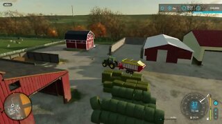 Farming at Iowa Farm Part 11 - FARMING SIMULATOR 22 - Timelapse