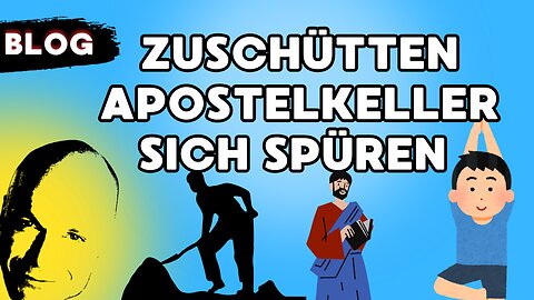 zuschütten Apostelkeller, sich spüren