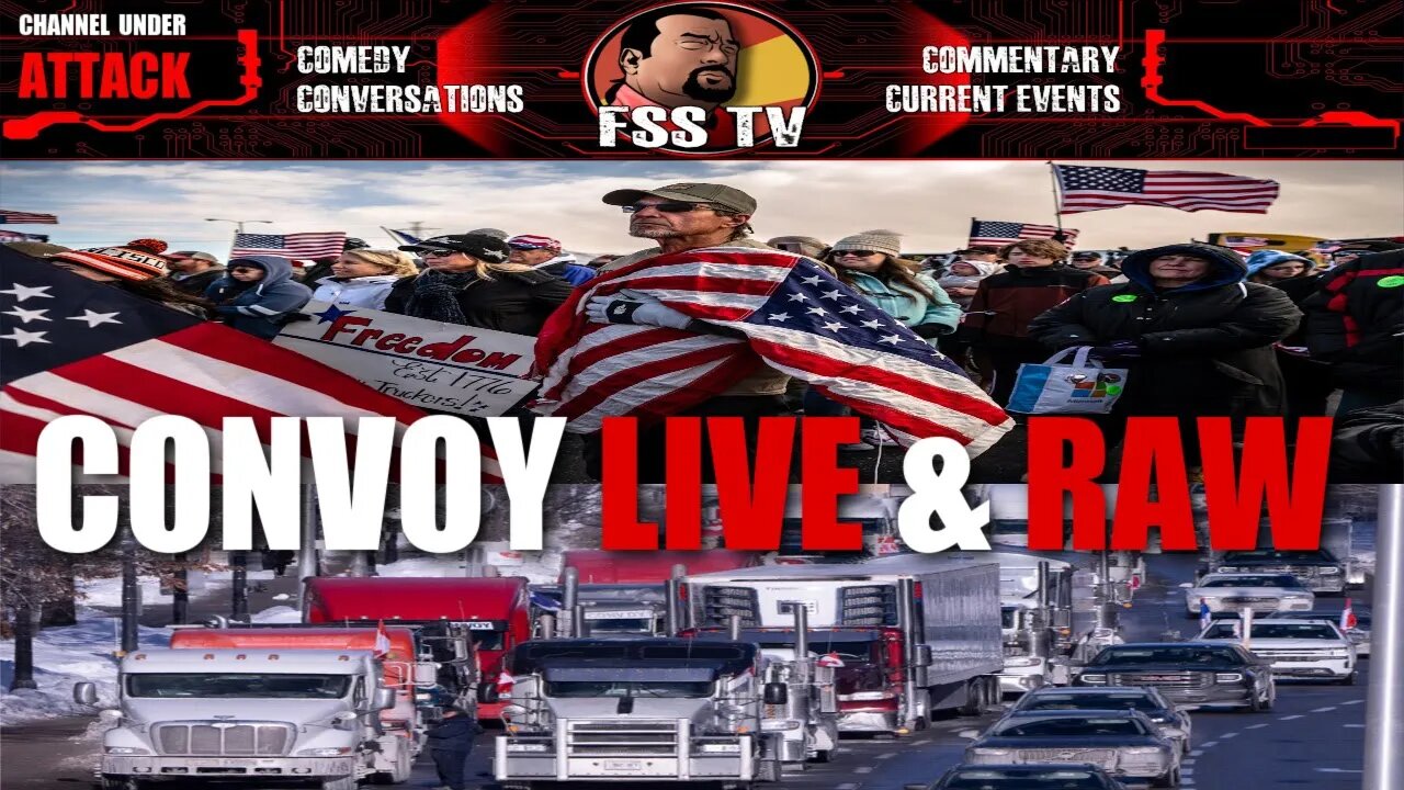 🔴LIVE RAW PEOPLE ARE THE CONVOY #FatSteven