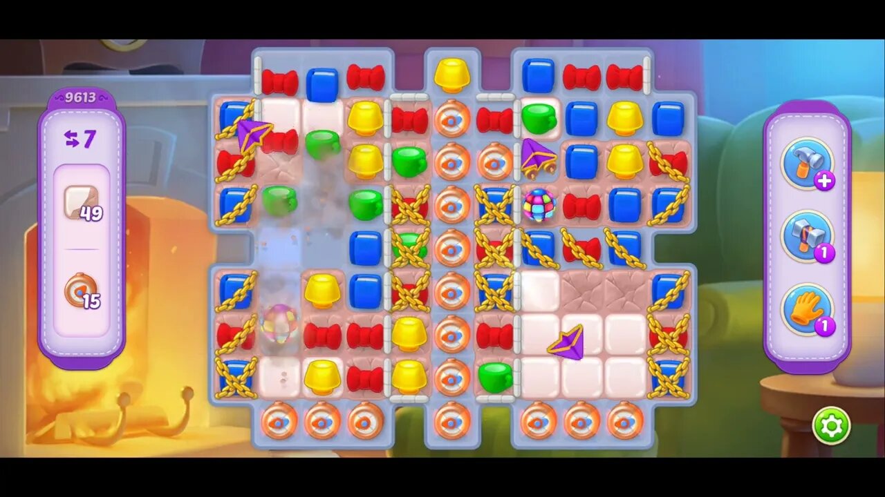 Playrix Homescapes Gameplay Walkthrough Level 9613