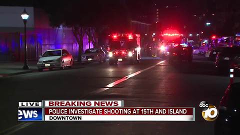 Several injured in downtown San Diego shooting