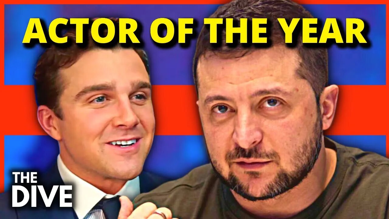 Actor Volodomyr Zelensky WINS Golden Globe!