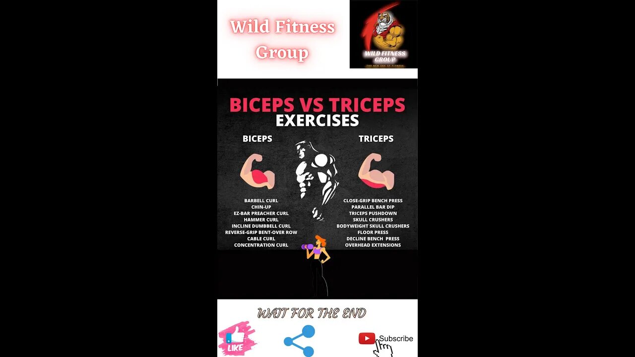 🔥Biceps vs triceps exercises🔥#shorts🔥#fitnessshorts🔥#wildfitnessgroup🔥13 march 2022🔥