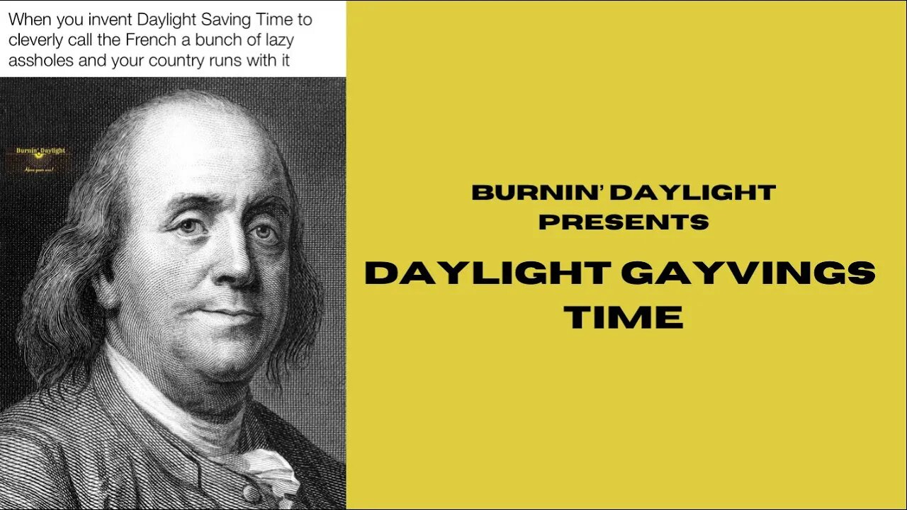 Daylight Gayvings Time