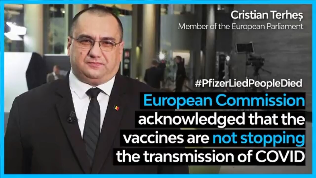 MEP Cristian Terhes: 'Pfizer & Governments Lied, People Died'