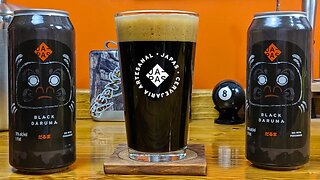 Black Daruma Russian Imperial Stout by Japas Cervejaria