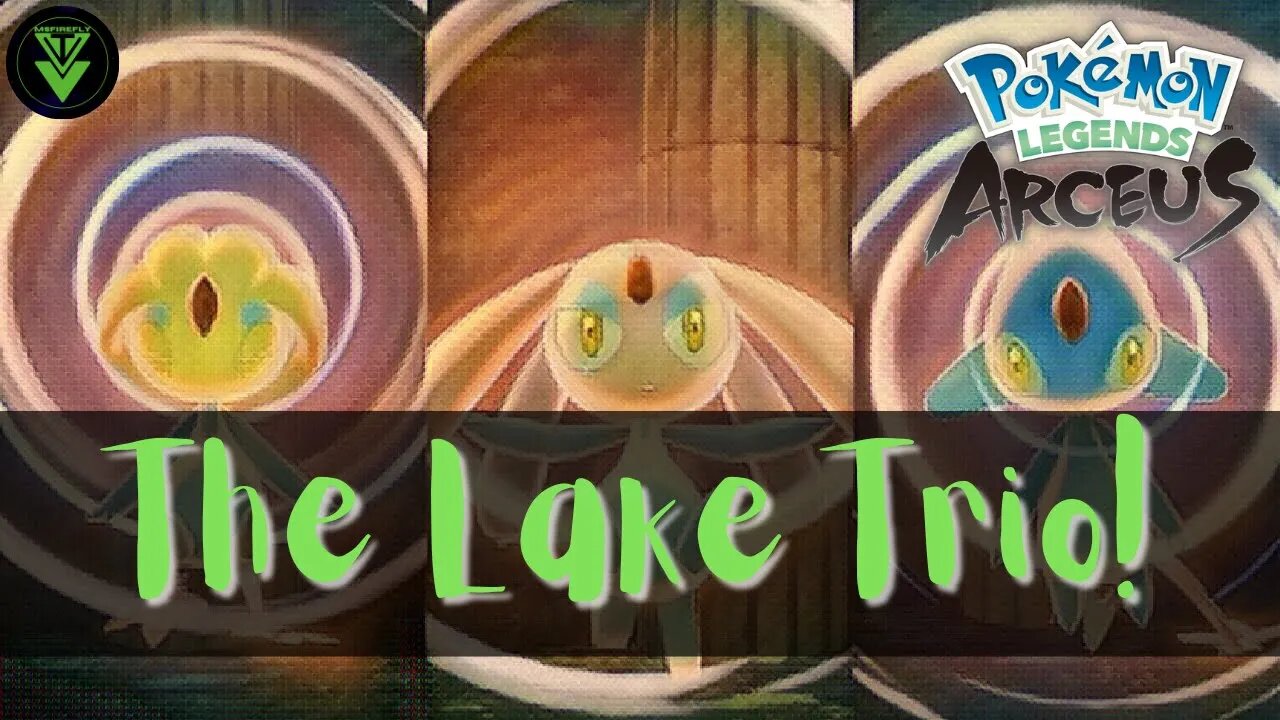 Let's Play! Pokémon: Legends Arceus - The Lake Trio! Mesprit, Uxie, Azelf!