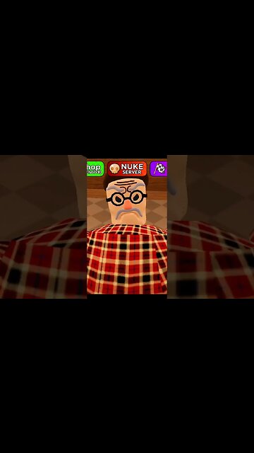 Escaping Old Man🥸 #roblox #gaming #fun