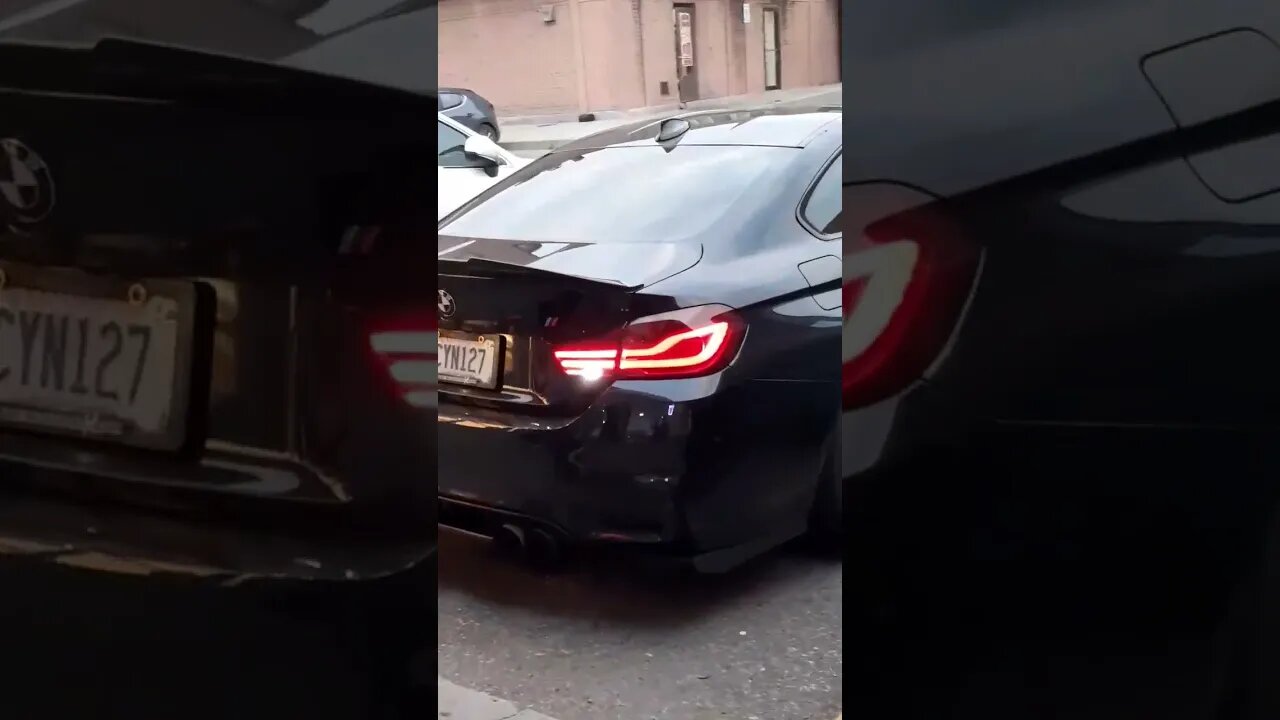 Gong Cha M4 #sfmcollective #shorts #cars #2022 #bmw #m4 #bimmer #black #cool #clean #mpower