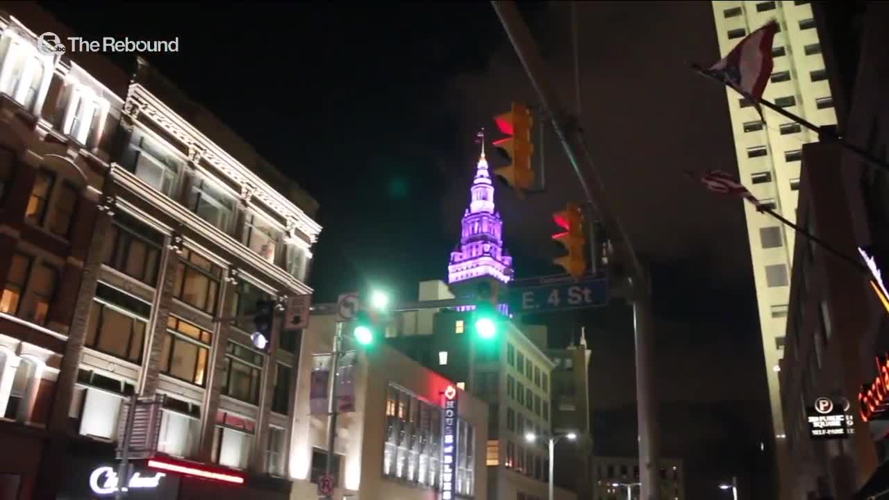 Downtown Cleveland living dead? Not at all.
