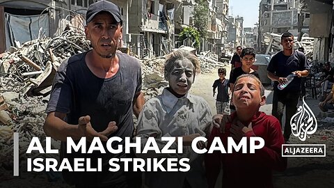 Israel strikes southern Gaza, six members of one family killed in Al Maghazi camp