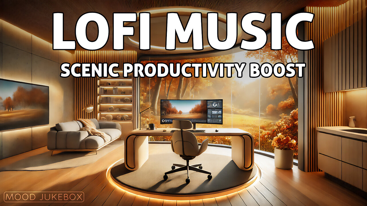 LOFI Music - Scenic Productivity Boost 🖥️😌 [ Beats to Study / Work to / Coding beats ]