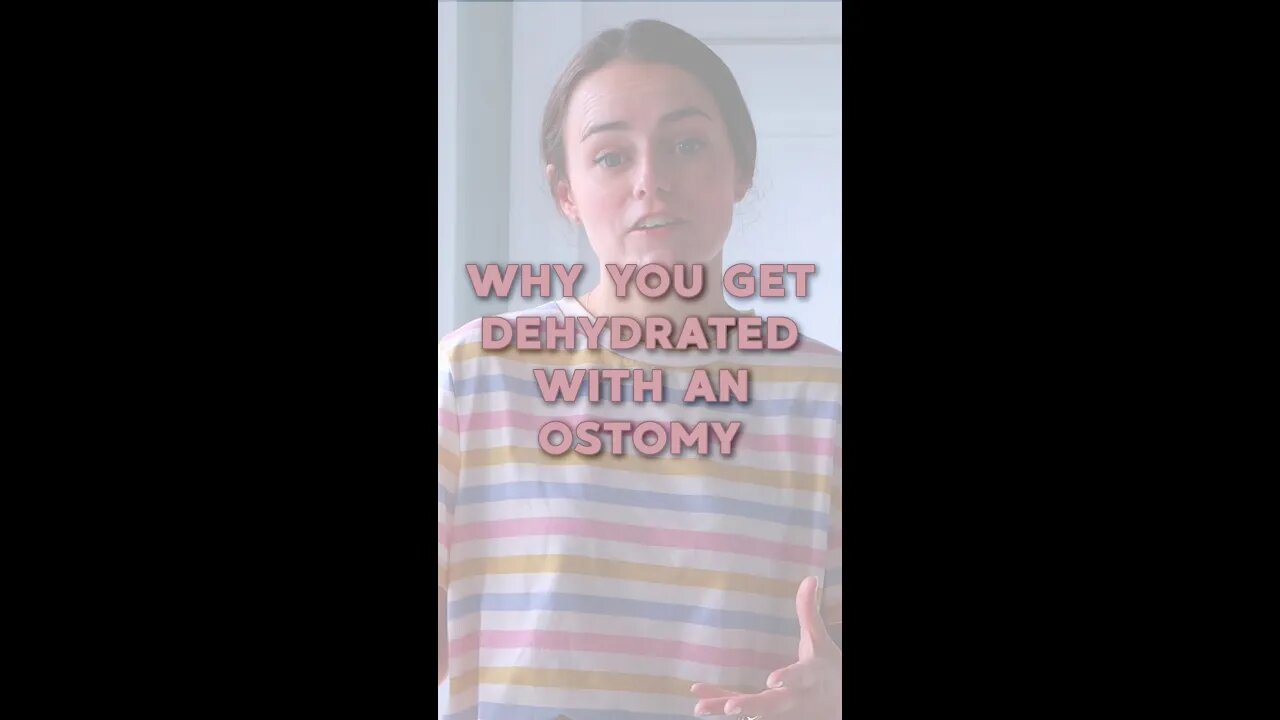 Why You Get Dehydrated with an Ostomy | #Shorts | Let's Talk IBD