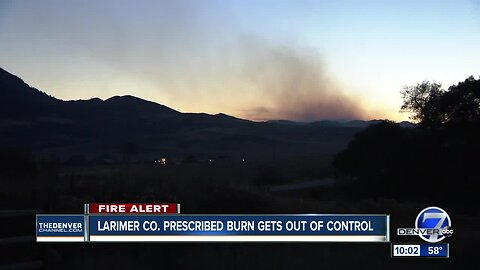 Wildfire prompts mandatory evacuation order for residents near Red Feather Lakes in Larimer County