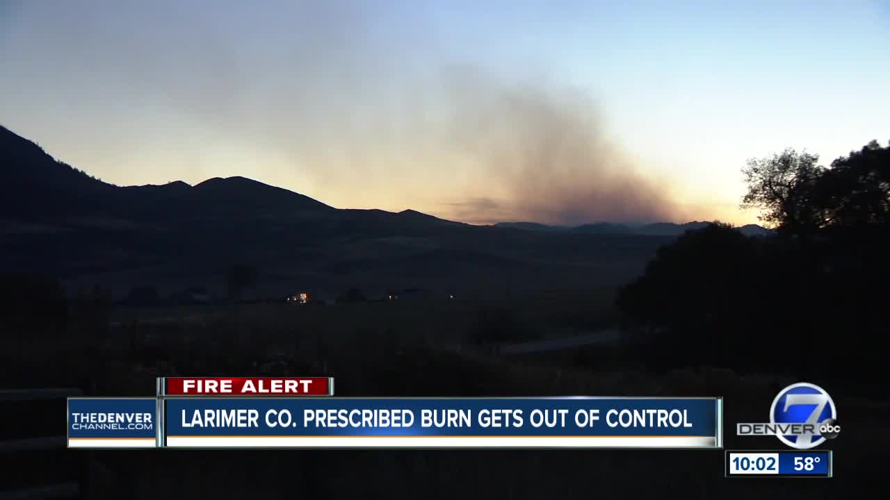 Wildfire prompts mandatory evacuation order for residents near Red Feather Lakes in Larimer County