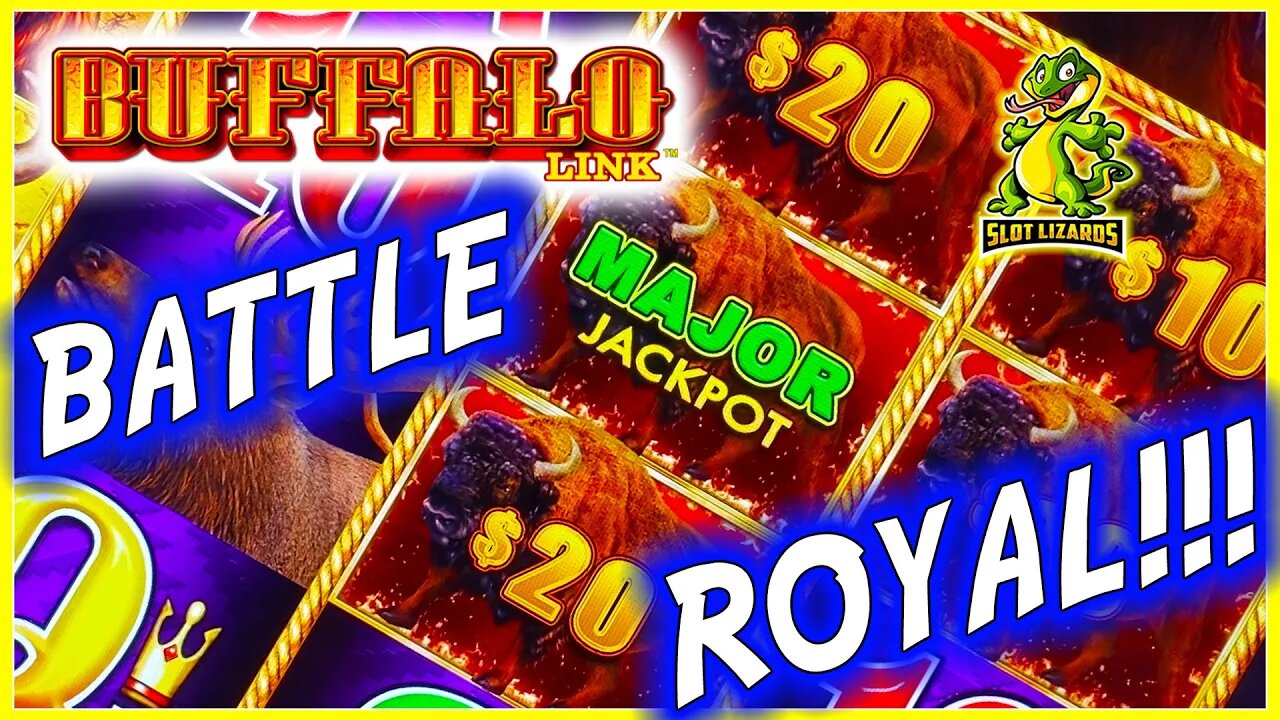 A MAJOR BATTLE!!! WHO WINS! Buffalo Link Slot BONUS BONUS BONUS!