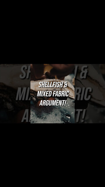 What about Shellfish & Mixed Fabric⁉️🍤👕😰🤔📖 #shorts
