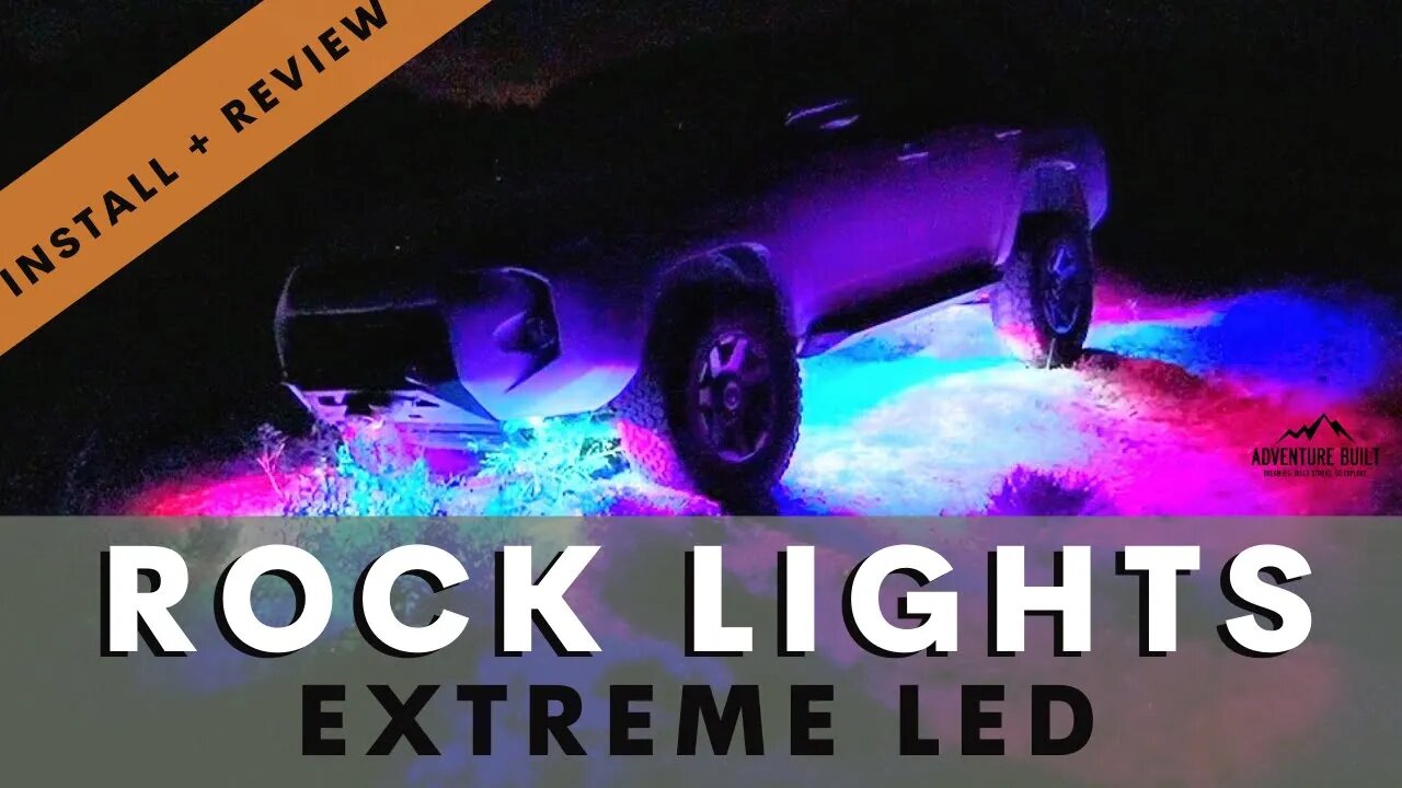 DON'T BUY THESE ROCK LIGHTS from EXTREME LED...INSTALL & REVIEW 5TH GEN 4RUNNER