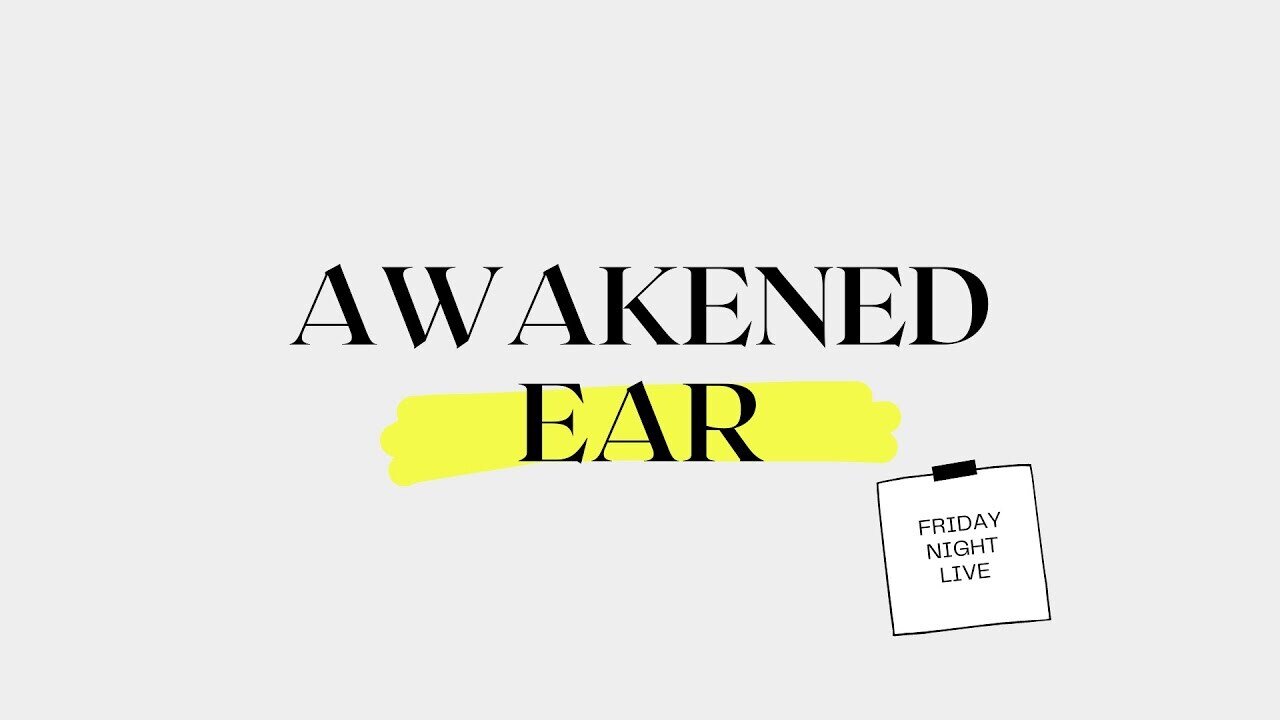 Robert Henderson | Awakened Ear | Friday Night Live