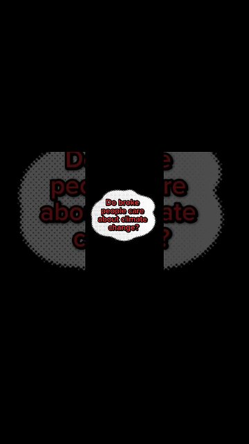 Do broke people care about climate change? promo