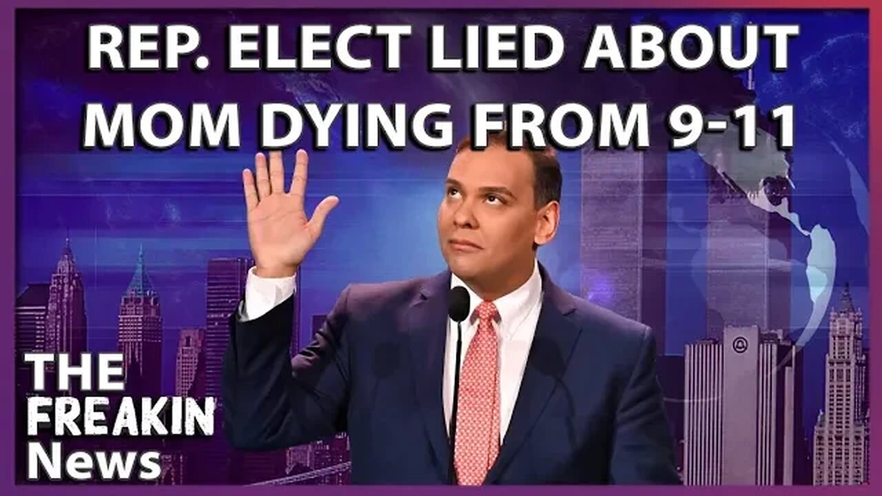 Rep. Elect George Santos Caught Lying About His Mom Dying From September 11th Terrorist Attack