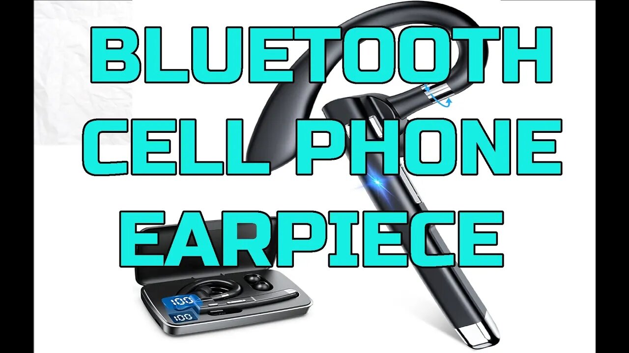 Bluetooth Headset with Charging Case by GVKAOVD Store