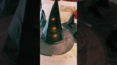 Halloween decoration that will look great on the porch #floatingcandles #harrypottercandles