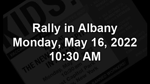 Rally in Albany